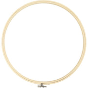 14" Circle Iron Screw Wooden Hoop