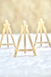 Mini Wooden Easel Stand
