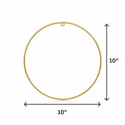 10 Inch Metal Hoop Ring Only (No Stand)