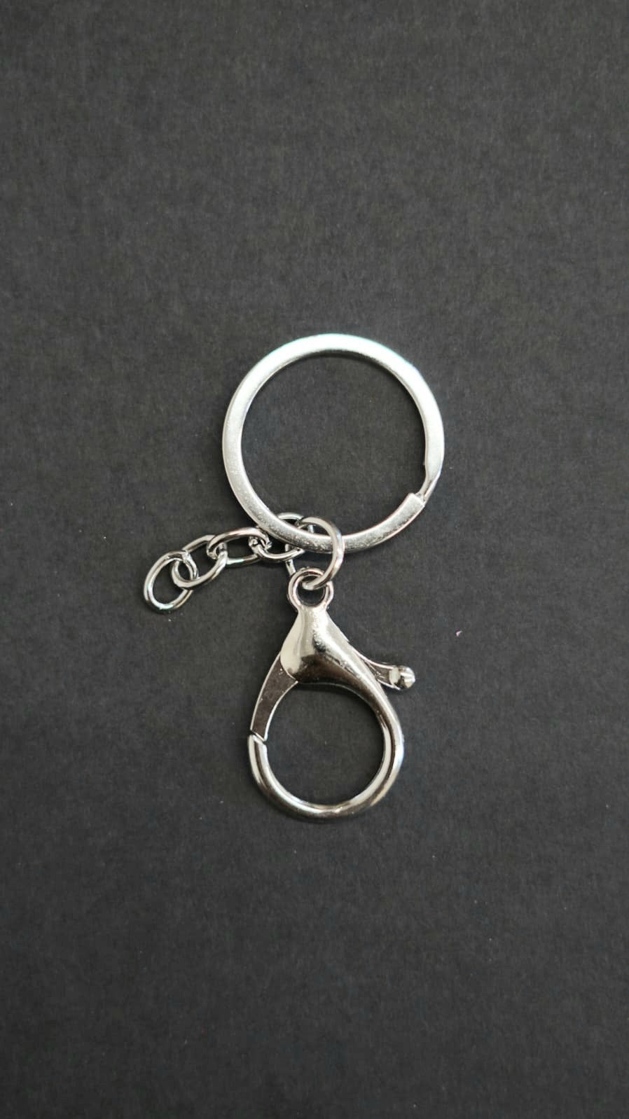 Premium Silver Lobster Keychain