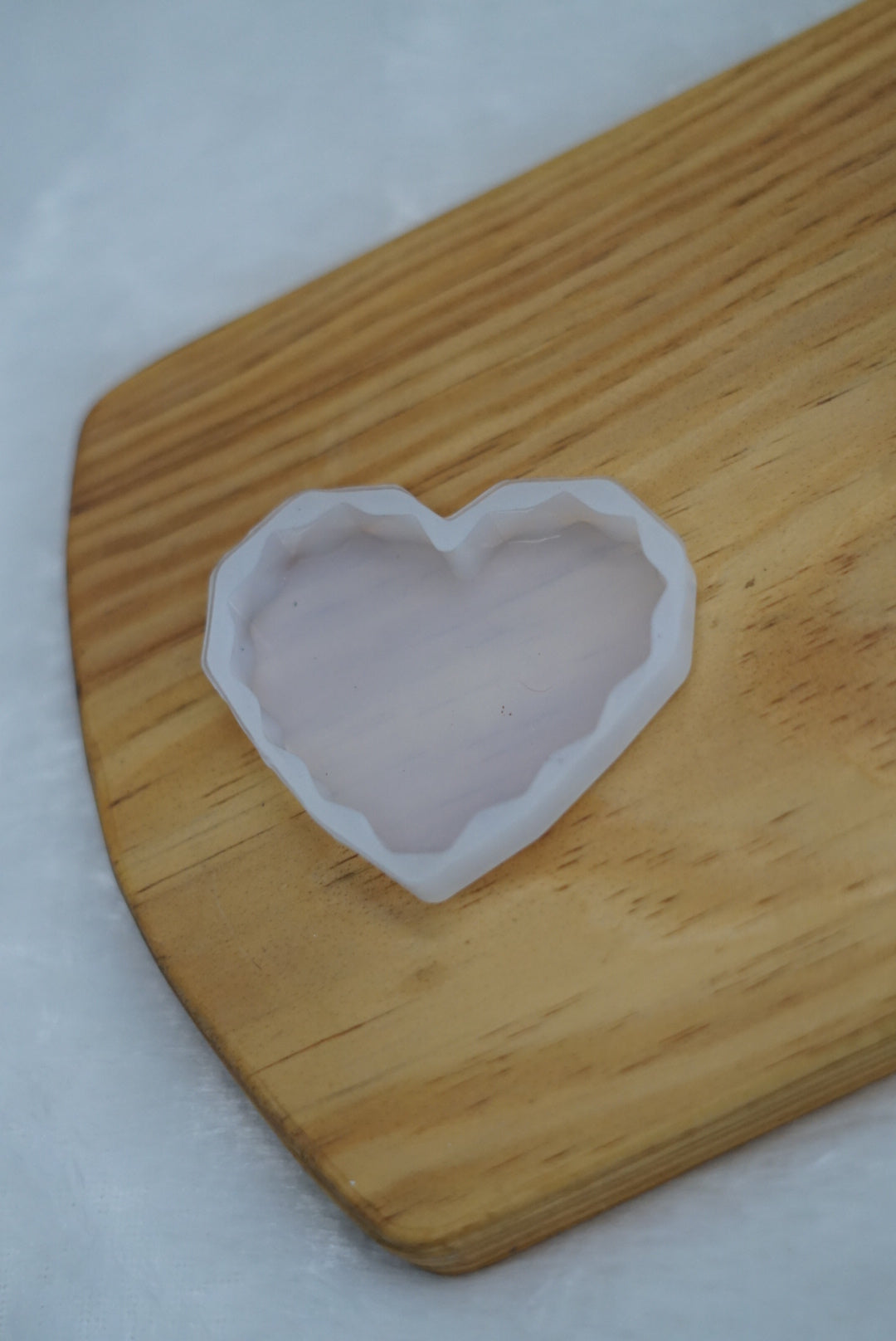 3 Inch Diamond Cut Heart Mould