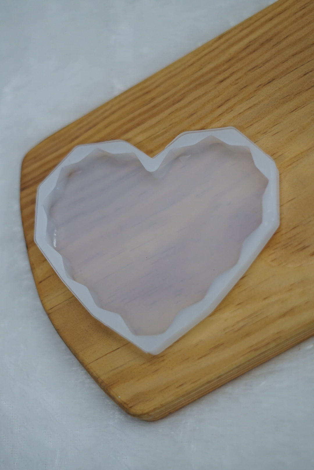 Diamond Cut Heart Mould