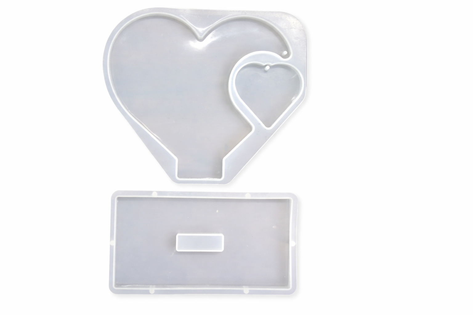 Twin Heart Mould Frame With Stand Mould Small