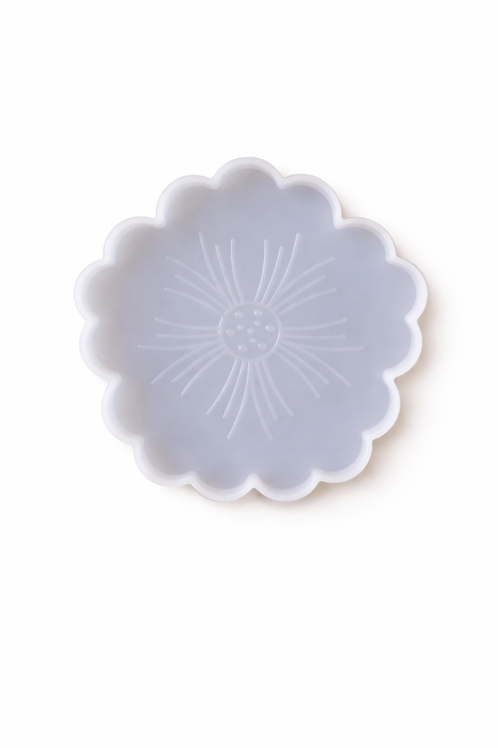 Flower Coaster Mould Engraving